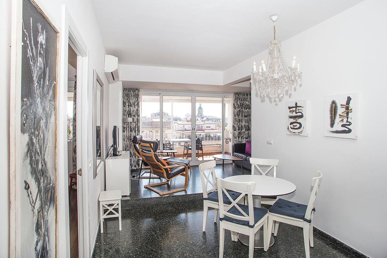 The Gran Via Penthouse Appartement Barcelona Buitenkant foto